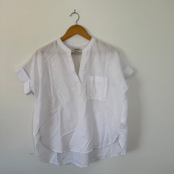 NWT Madewell Lakeline Popover Shirttail Top Size XXS - Picture 5 of 7